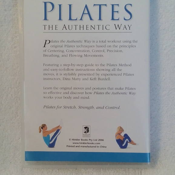 Pilates The Authentic Way DVD and Book 2006 - Picture 4 of 7